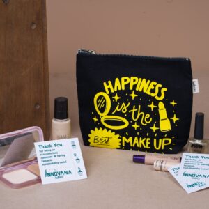 Cosmetic Pouch – Makeup Pouch, Makeup Organizer & Travel Toiletry Bag (All-in-One)