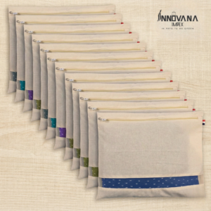 Cotton Saree Cover by Innovana Iimpex – 14" W x 16" H (Pack of 10)