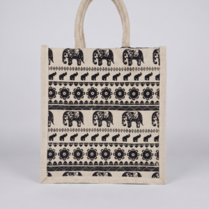 Canvas Printed Bags Pack of 5 Size 10x11 inch